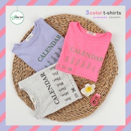 Áo thun trẻ em tay ngắn in chữ 